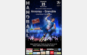 Annonay-Grenoble: le match décisif !