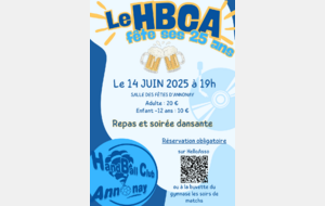 25 ans du HBCA