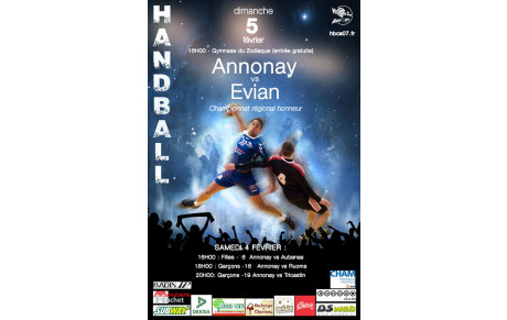 HBCA vs Evian, reprise du championnat