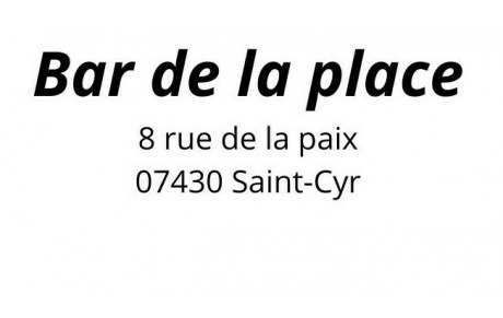 Bar de la place